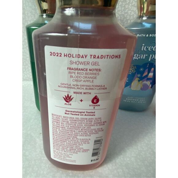 Bath and Body Works Assorted Christmas Shower Gels Price is for all 5. - Picture 2 of 7
